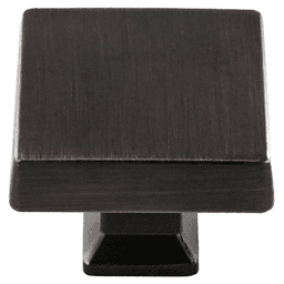37mm Colorado Square Oversized Knob, Matte Black - Alt Image 1