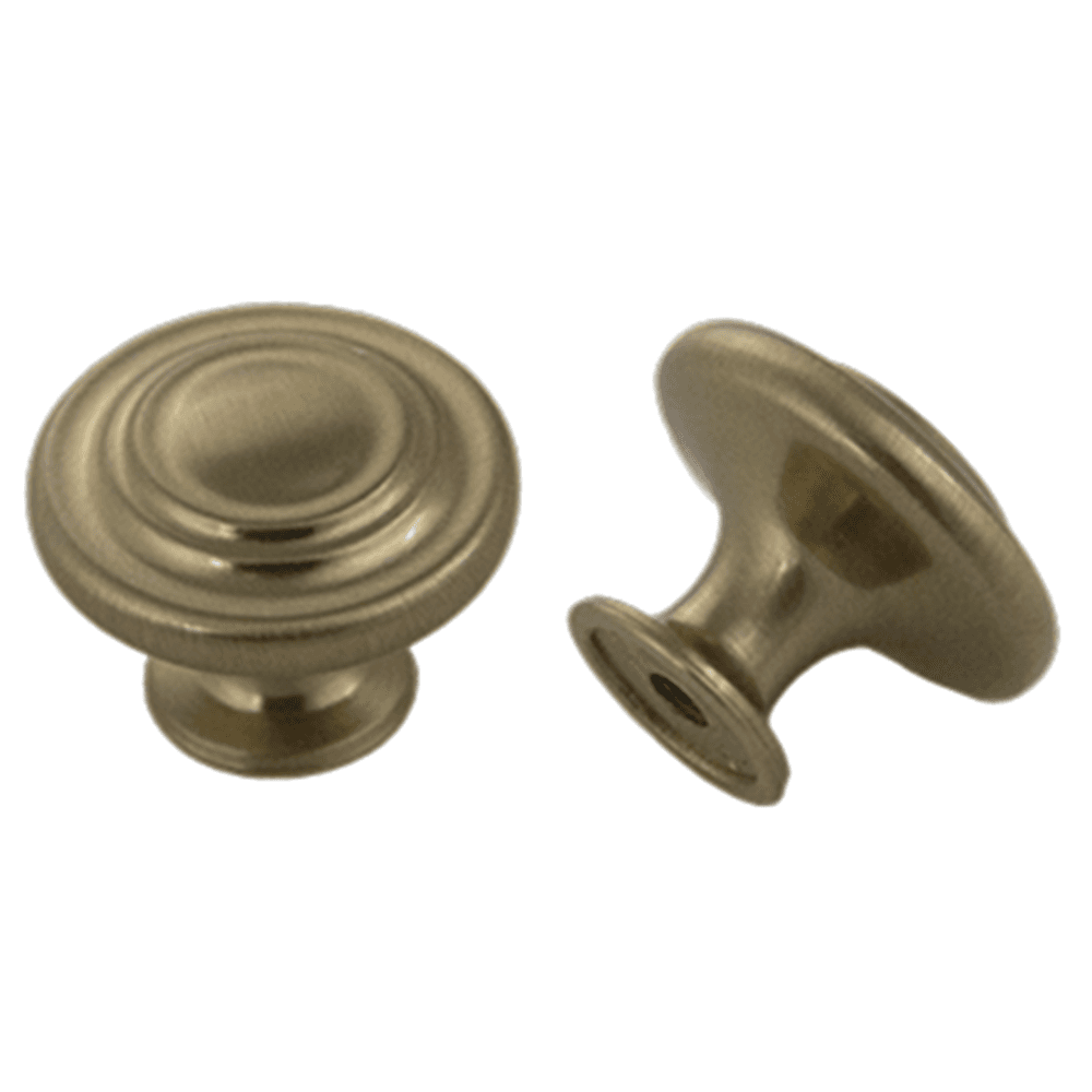 Elegant 1-3/8" Cabinet Knob in Rose Gold by Pride Industrial