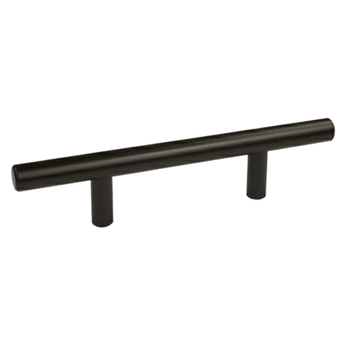 76mm Bar Pull, Matte Black, 136mm Length - Main Image