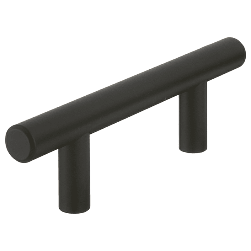 64mm matte black bar pull by Pride Industrial Llc