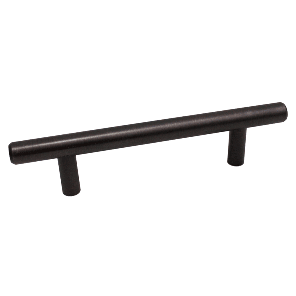 Satin Nickel T-Bar Pull for Cabinet Doors by Pride Industrial Llc