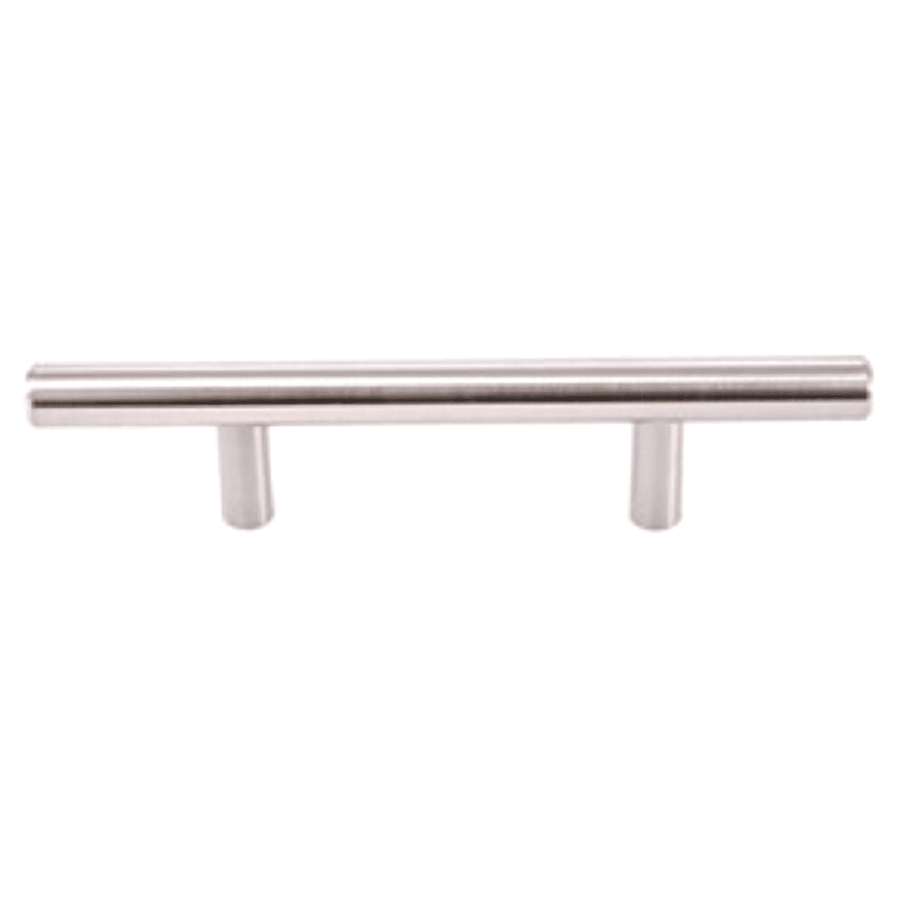 3-25/32 Inch T-Bar Pull in Satin Nickel Finish by Pride Industrial Llc