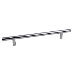 Polished Chrome T-Bar Pull by Pride Industrial Llc for modern cabinet hardware