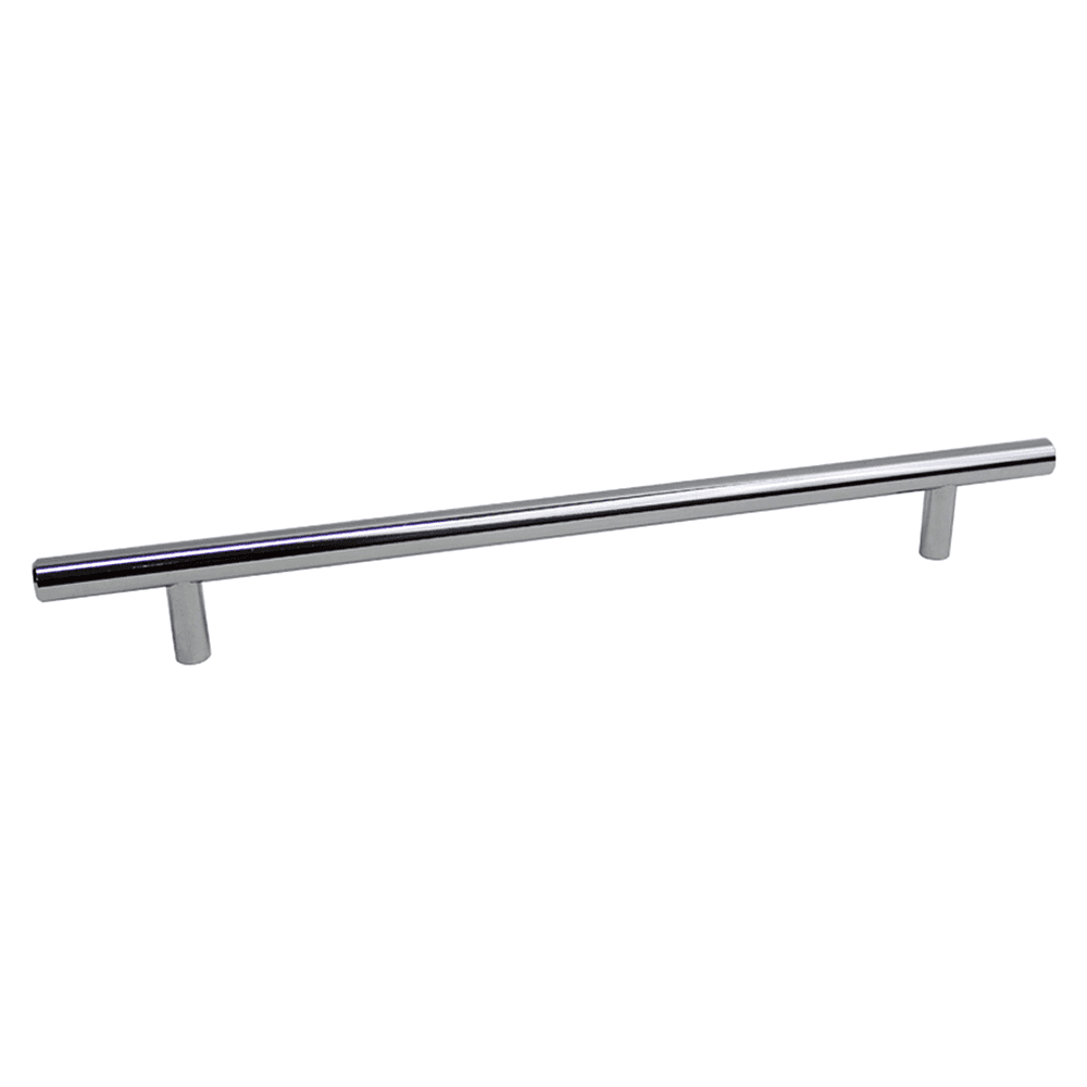 Polished chrome 9" T-Bar pull by Pride Industrial LLC