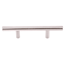 25 inch Satin Nickel T-Bar Pull from Pride Industrial LLC for modern and sophisticated cabinet decor.