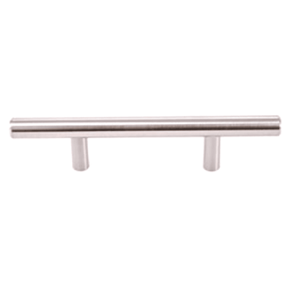 Satin Nickel T-Bar Pull from Pride Industrial Llc for Cabinet Decor