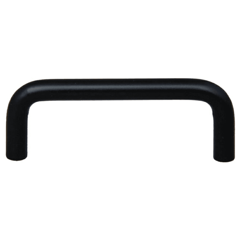 Pride Industrial 3" Wire Pull in Matte Black Finish - High Quality Hardware