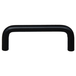 Pride Industrial 3" Wire Pull in Matte Black Finish - High Quality Hardware