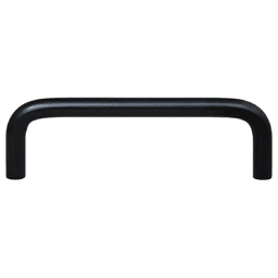 Pride Industrial Llc 96mm Wire Pull in Matte Black Finish - ADA Friendly
