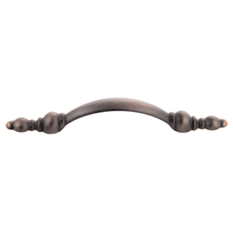 Pride Industrial Llc's 3" Traditional Handle Pull in Antique Brass Finish - 128mm Length