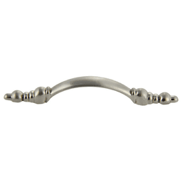 Pride Industrial Llc Satin Nickel Handle Pull - 3" Traditional Style, 128mm Length