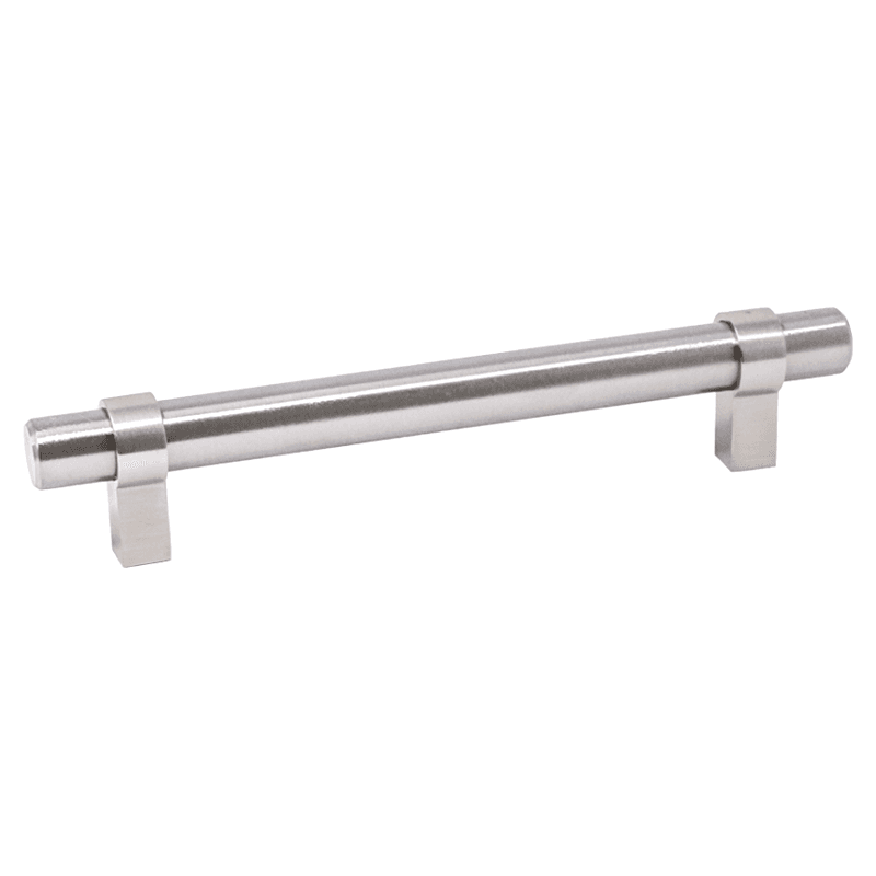 128mm Eleganza Bar Pull, Satin Nickel - Main Image