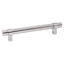 128mm Eleganza Bar Pull, Satin Nickel - Main Image