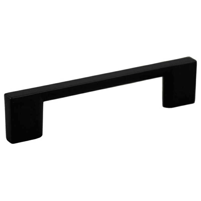 Matte Black 96mm Miami Square Pull by Pride Industrial Llc