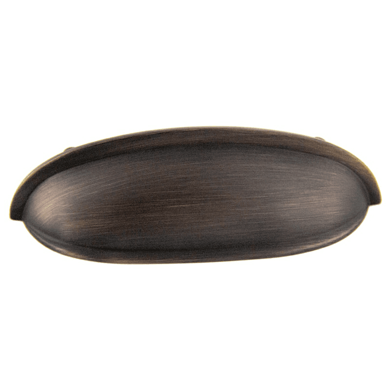 Antique Satin Brass 3" Bin Cup Pull from Pride Industrial LLC