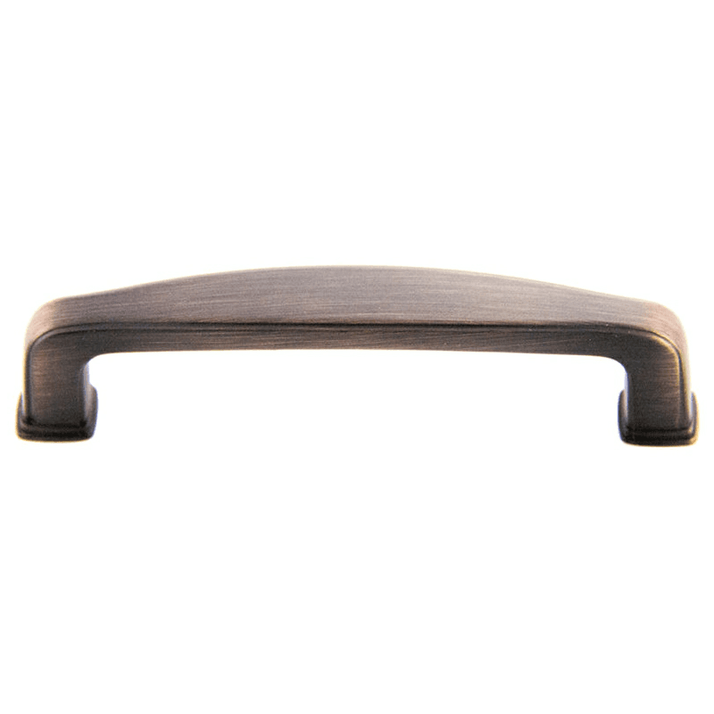 96mm Charlotte Deco Handle Pull in Oil-Rubbed Bronze Finish from Pride Industrial Llc