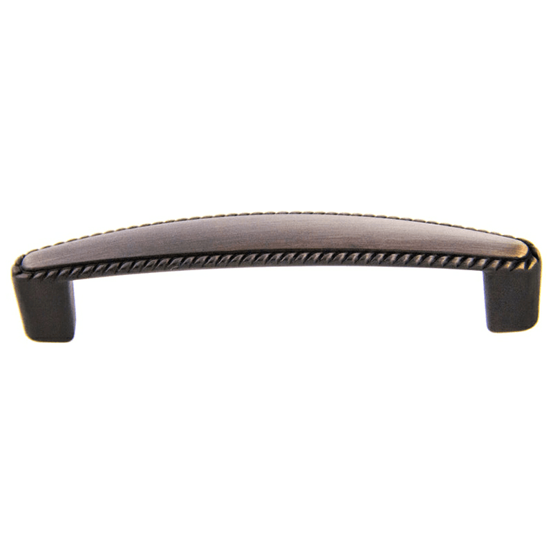 Satin Nickel 96mm Traditional Deco Handle Pull by Pride Industrial Llc