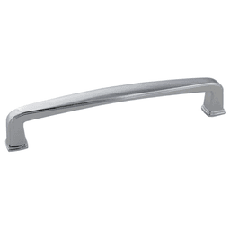 128mm Charlotte Handle Pull in Polished Chrome Finish by Pride Industrial LLC