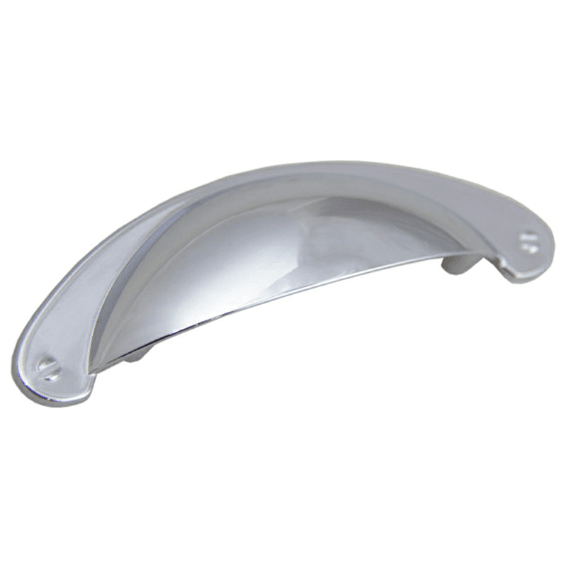 Polished Chrome 3" Hooded Shaker Cup Pull by Pride Industrial Llc Image