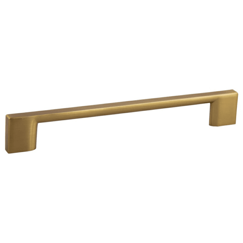 Elegant 160mm square pull in rose gold finish by Pride Industrial Llc