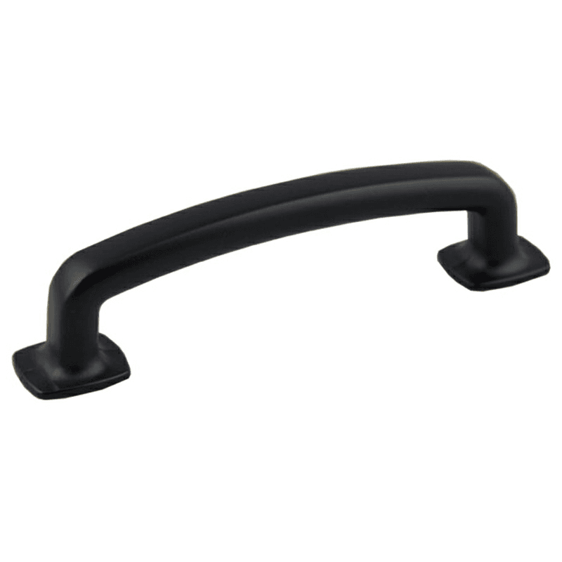 Pride Industrial LLC 96mm Vail Handle Pull in Matte Black Finish - ADA Friendly