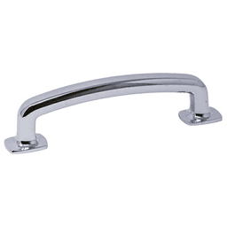 Polished Chrome 96mm Vail Handle Pull by Pride Industrial LLC - ADA Compliant