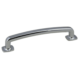 128mm Vail Handle Pull in Polished Chrome Finish by Pride Industrial Llc