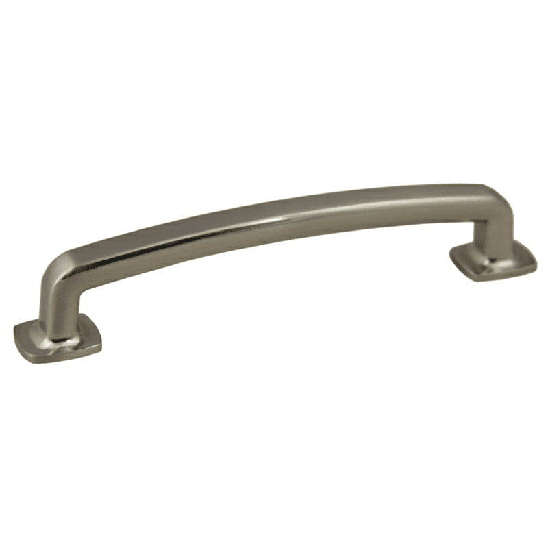 Pride Industrial LLC's satin nickel Vail handle pull, 128mm size, ADA compliant