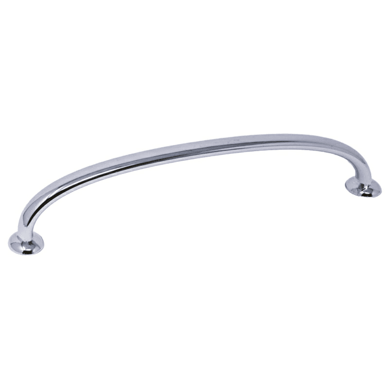 ADA Friendly 160mm Modern Deco Arch Pull in Polished Chrome by Pride Industrial