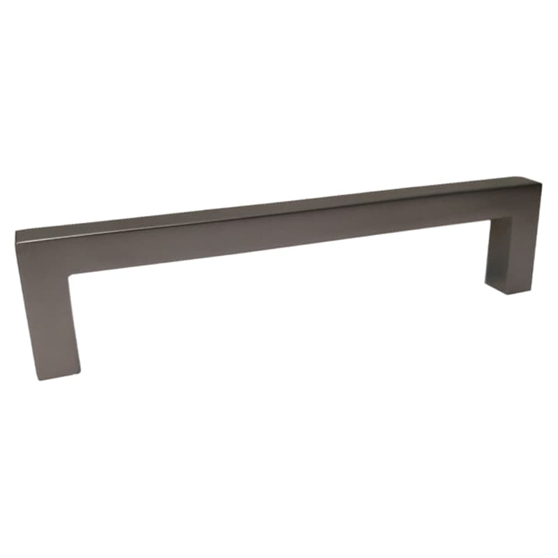 128mm Square Pull, Dark Pewter - Main Image
