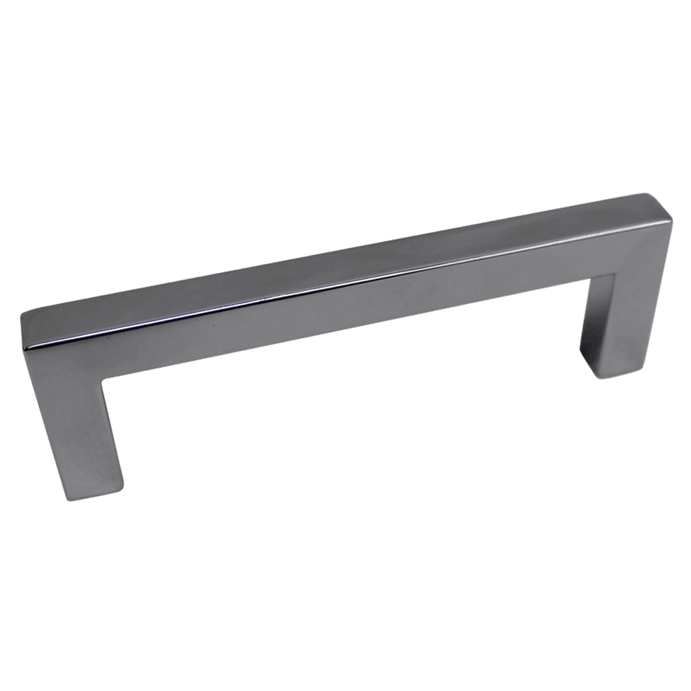 128mm Modern Square Pull in Polished Chrome by Pride Industrial Llc