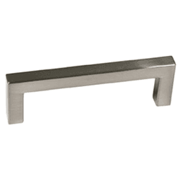 128mm Modern Square Pull, Satin Nickel - Pride Industrial Llc - Image 1