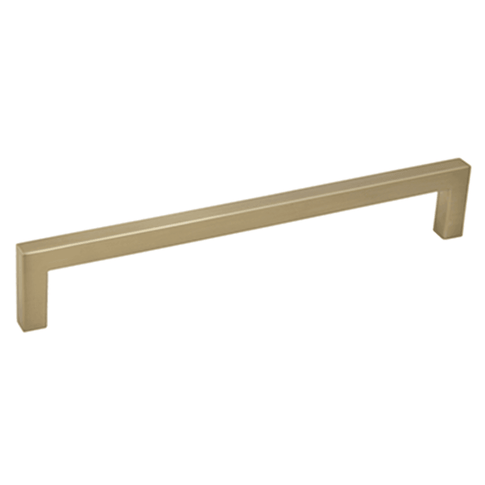Rose Gold Modern Square Pull - Pride Industrial LLC - 192mm