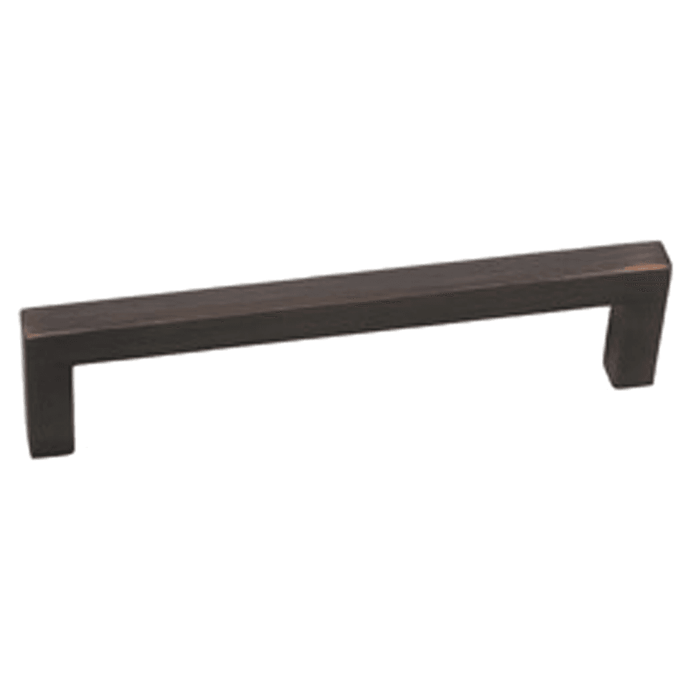 224mm Modern Square Pull in Oil-Brushed Bronze by Pride Industrial Llc
