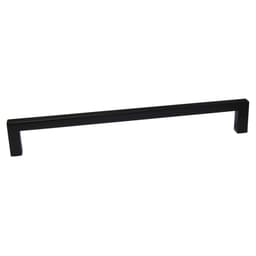 224mm Square Pull, Matte Black - Main Image
