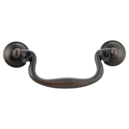 Pride Industrial LLC's 4-inch fixed bail pull in antique brass machined finish