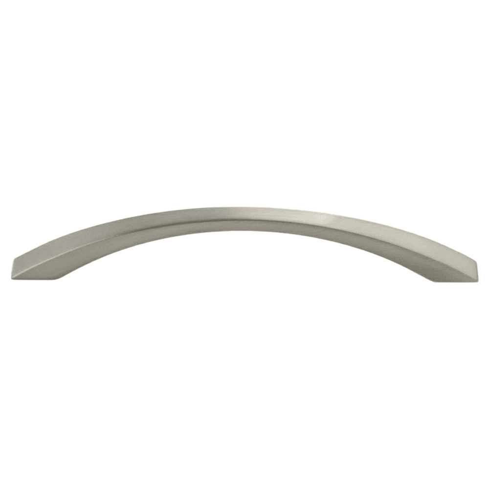 128mm Deco Arch Pull in Satin Nickel Finish by Pride Industrial Llc