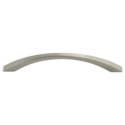 128mm Deco Arch Pull in Satin Nickel Finish by Pride Industrial Llc