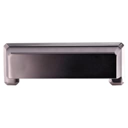 96mm Charleston Cup Pull, Dark Pewter - Main Image