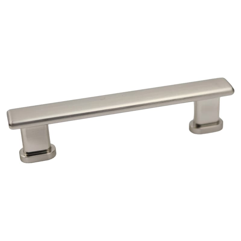 96mm Manhattan Handle Pull, Satin Nickel - Main Image
