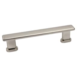 96mm Manhattan Handle Pull, Satin Nickel - Main Image