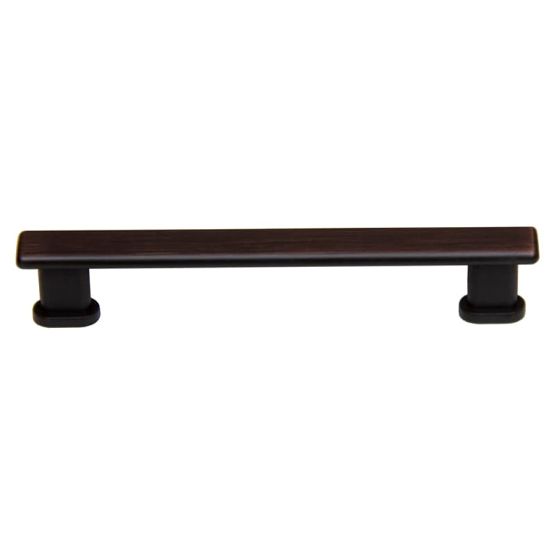128mm Manhattan Handle Pull, Matte Black - Main Image