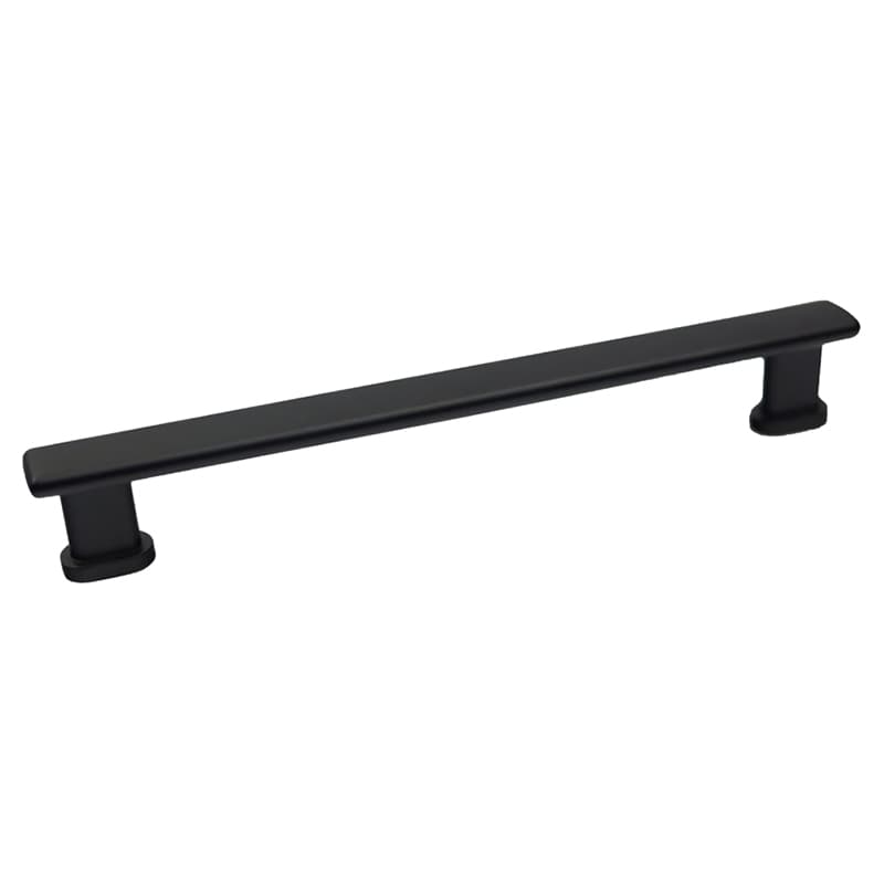 160mm Manhattan Handle Pull, Matte Black - Main Image