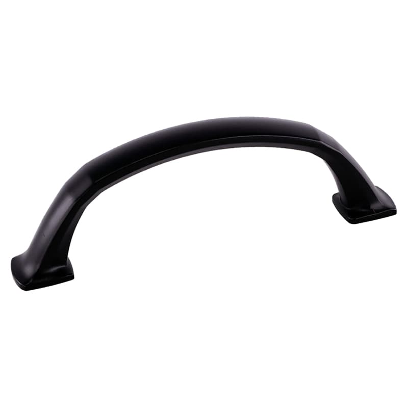 96mm Madison Arch Pull, Matte Black - Main Image