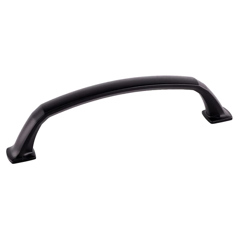 128mm Madison Arch Pull, Matte Black - Main Image