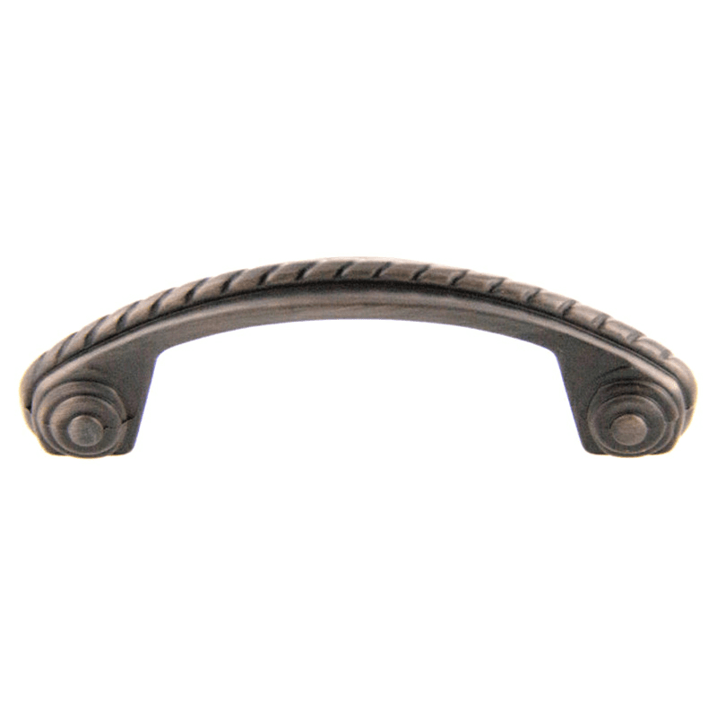 Antique Copper Machined Rope Arch Pull