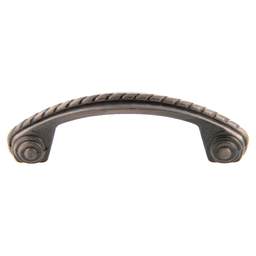 Antique Copper Machined Rope Arch Pull