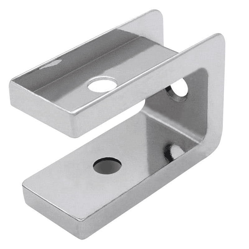 Jacknob 1-1/4" Top Door Insert for 7/8" Door in Chrome - In-Swing