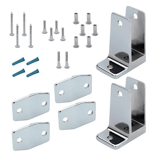 7/8" One Ear Alcove Pack with wall brackets and clips