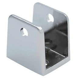 Heavy duty chrome-plated U-bracket for extended life - Jacknob